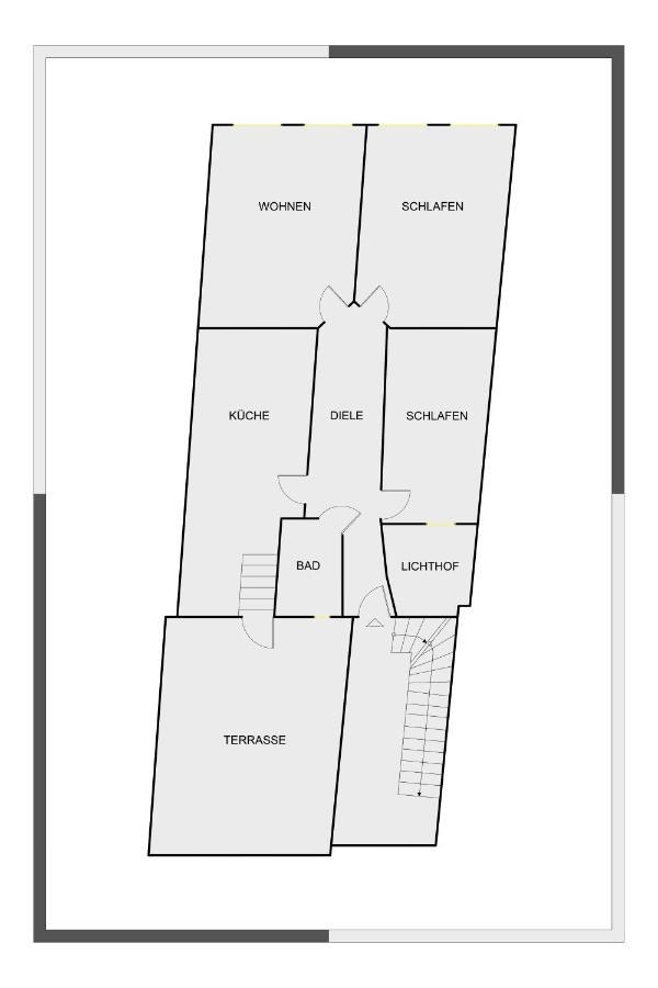 Altstadt - Exklusive 3-Zi-Wohnung Mit 90 Qm Und Grossem Balkon Norimberga Esterno foto