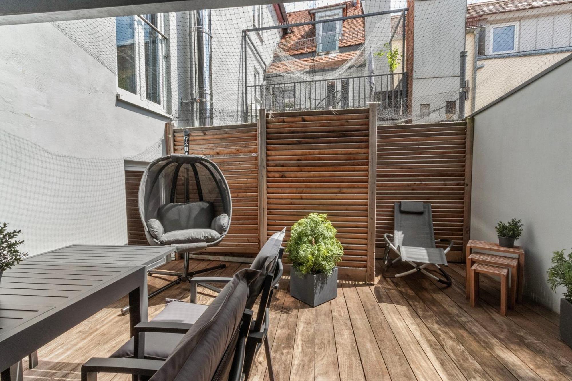 Altstadt - Exklusive 3-Zi-Wohnung Mit 90 Qm Und Grossem Balkon Norimberga Esterno foto